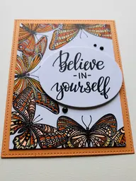 Flutter Encouragement Card 
