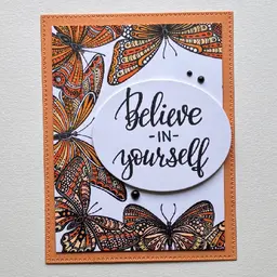 Flutter Encouragement Card  — photo 2 of 2