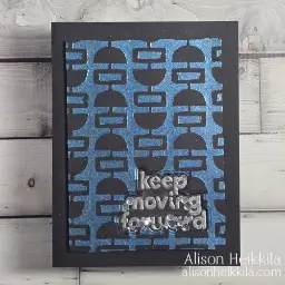 Keep Moving Forward- Mid Century Style