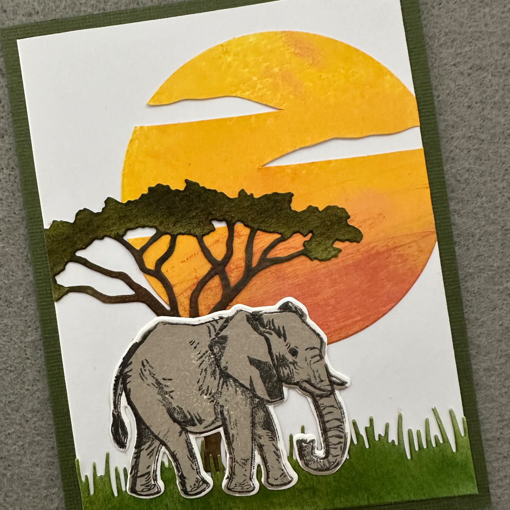 Elephant with Serengeti Tree — photo 1 of 1