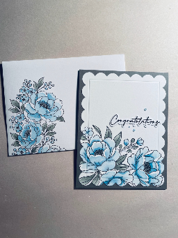 Peonies blue/gray — photo 1 of 2