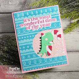 Candy Cane Dash Shaker Card — photo 3 of 3
