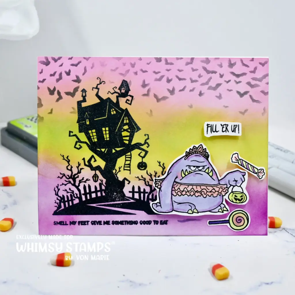 Monster Halloween Card — photo 1 of 1