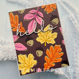 gold glitter autumn inlay C9 — photo 1 of 2
