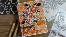 Unexpected Halloween Card Idea Using Flower Dies — photo 2 of 4