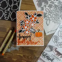 Unexpected Halloween Card Idea Using Flower Dies — photo 3 of 4