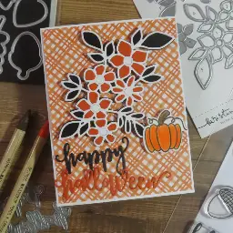 Unexpected Halloween Card Idea Using Flower Dies — photo 4 of 4