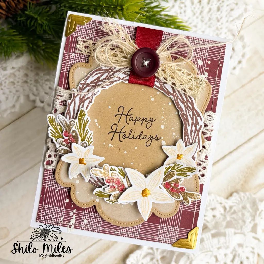 Happy Holidays - Wreath — photo 1 of 4
