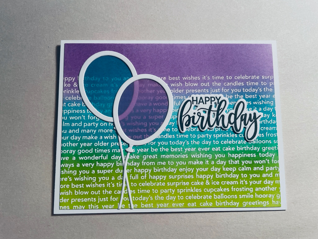 MFT balloons birthday background — photo 1 of 1