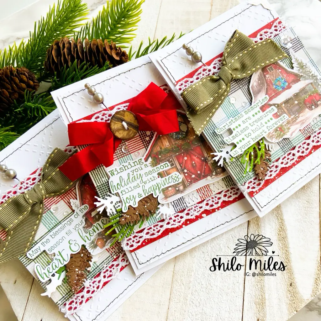 Country Christmas Card Set — photo 1 of 5