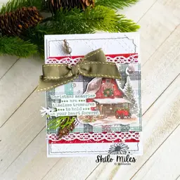 Country Christmas Card Set — photo 4 of 5