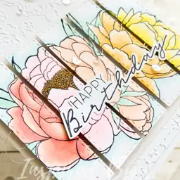 Happy Birthday- Peony Panels — photo 1 of 3