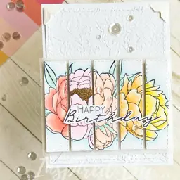 Happy Birthday- Peony Panels — photo 2 of 3