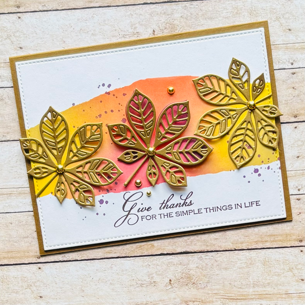 Fall Leaves Thanksgiving Card — photo 1 of 1