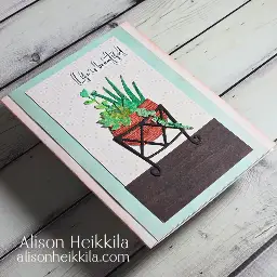 Life is Beautiful Succulent Card — photo 2 of 3