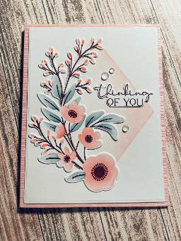 woodland blooms -- brown, blue and peach 2 — photo 2 of 4