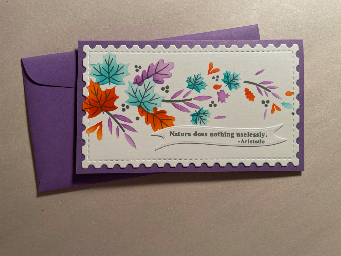 autumn card — photo 1 of 2