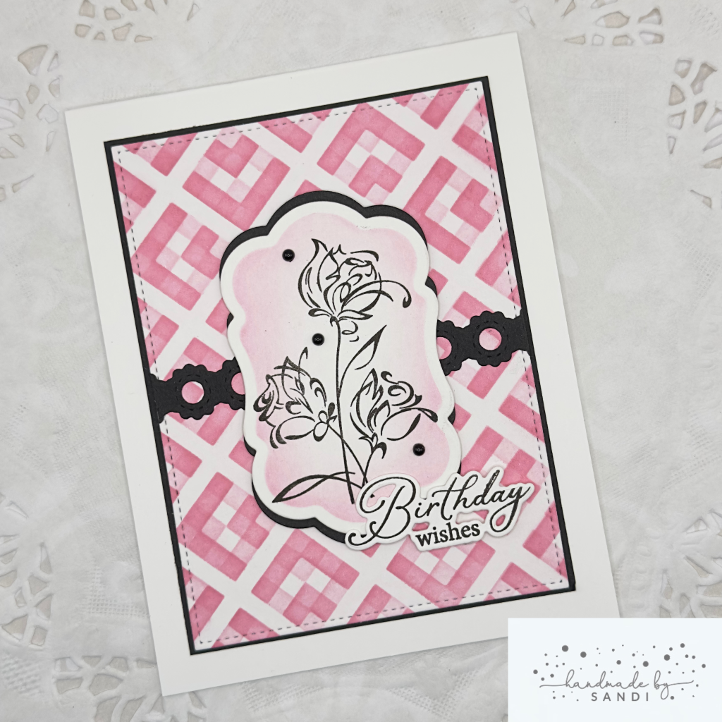 Happy Birthday Sketched Roses — photo 1 of 1