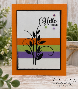 Textured Silhouettes color strips