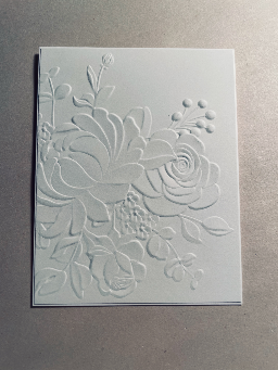 Dahlia and Roses -- embossing folder — photo 2 of 2