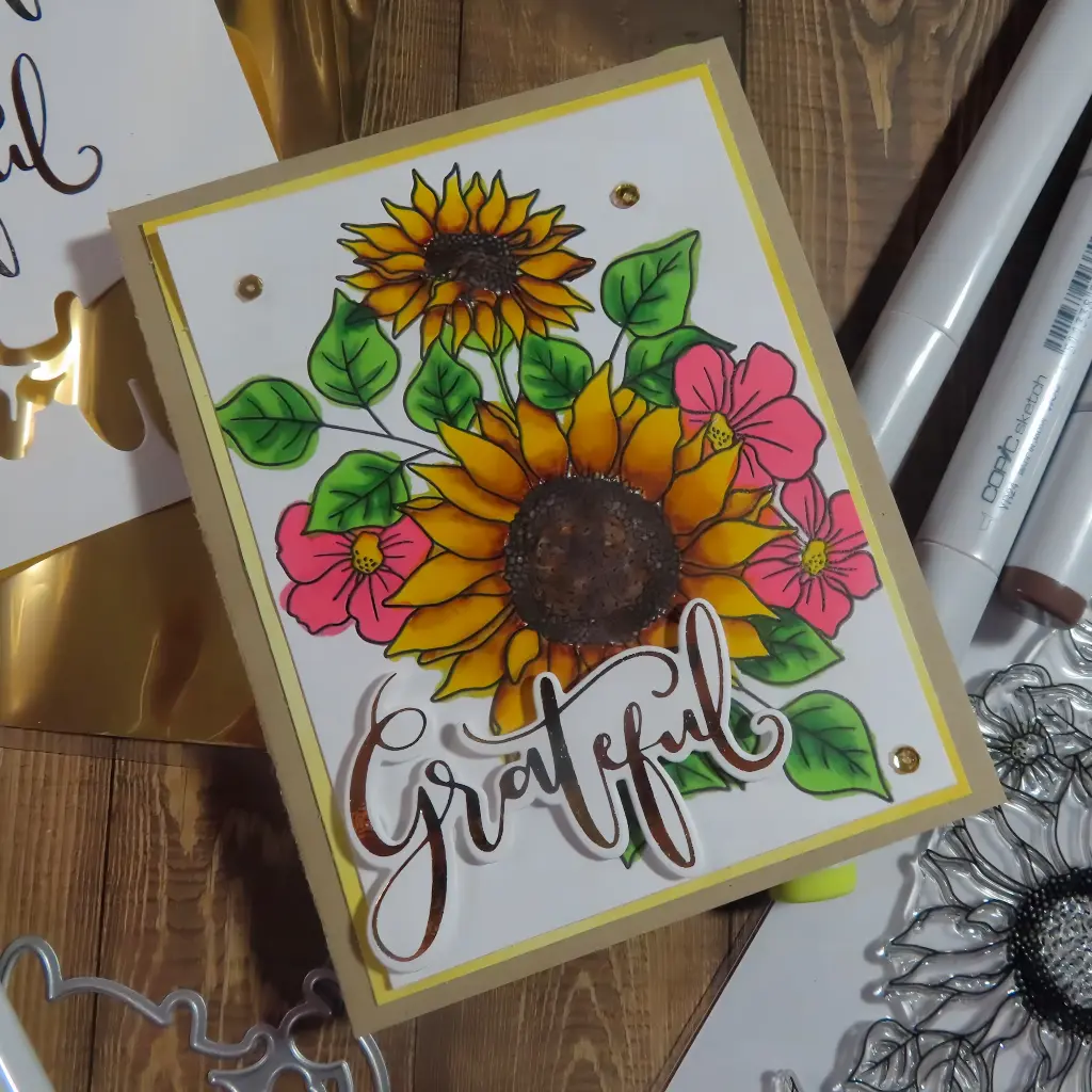 Sensational Sunflowers: Stamp Wars November 2025 — photo 1 of 2