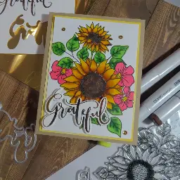 Sensational Sunflowers: Stamp Wars November 2025 — photo 2 of 2
