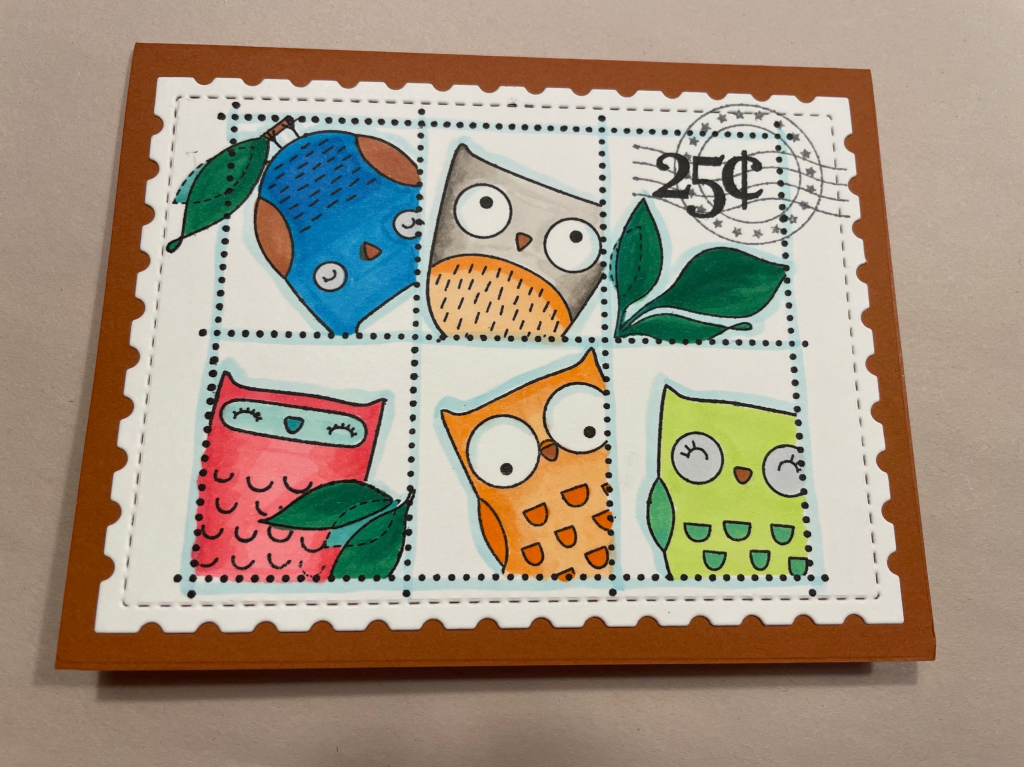 owl postcard — photo 1 of 1
