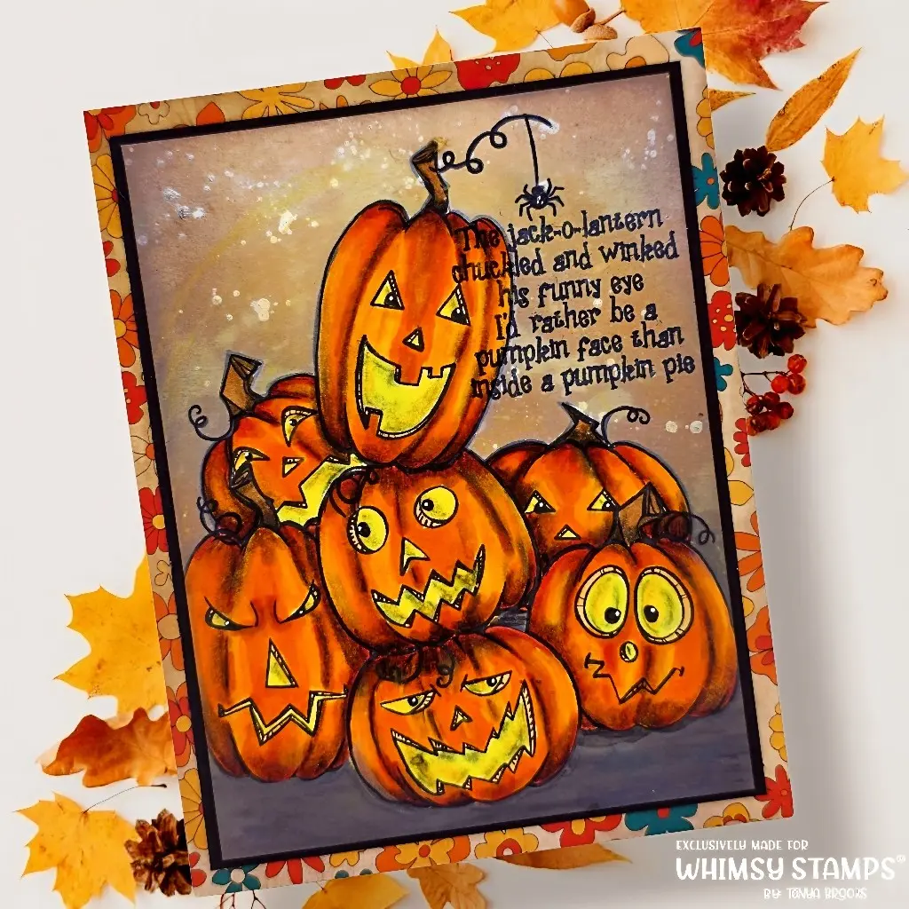 Vintage Jack-o-lantern card — photo 1 of 1