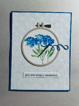 embroidery (using up unloved art!) — photo 2 of 16
