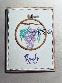 embroidery (using up unloved art!) — photo 11 of 16
