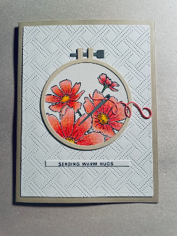 embroidery (using up unloved art!) — photo 8 of 16