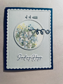 embroidery (using up unloved art!) — photo 9 of 16