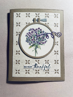 embroidery (using up unloved art!) — photo 10 of 16