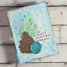 Mixed Media Pinecone Card — photo 3 of 3