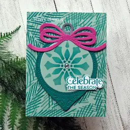 Green Snowflake Ornament