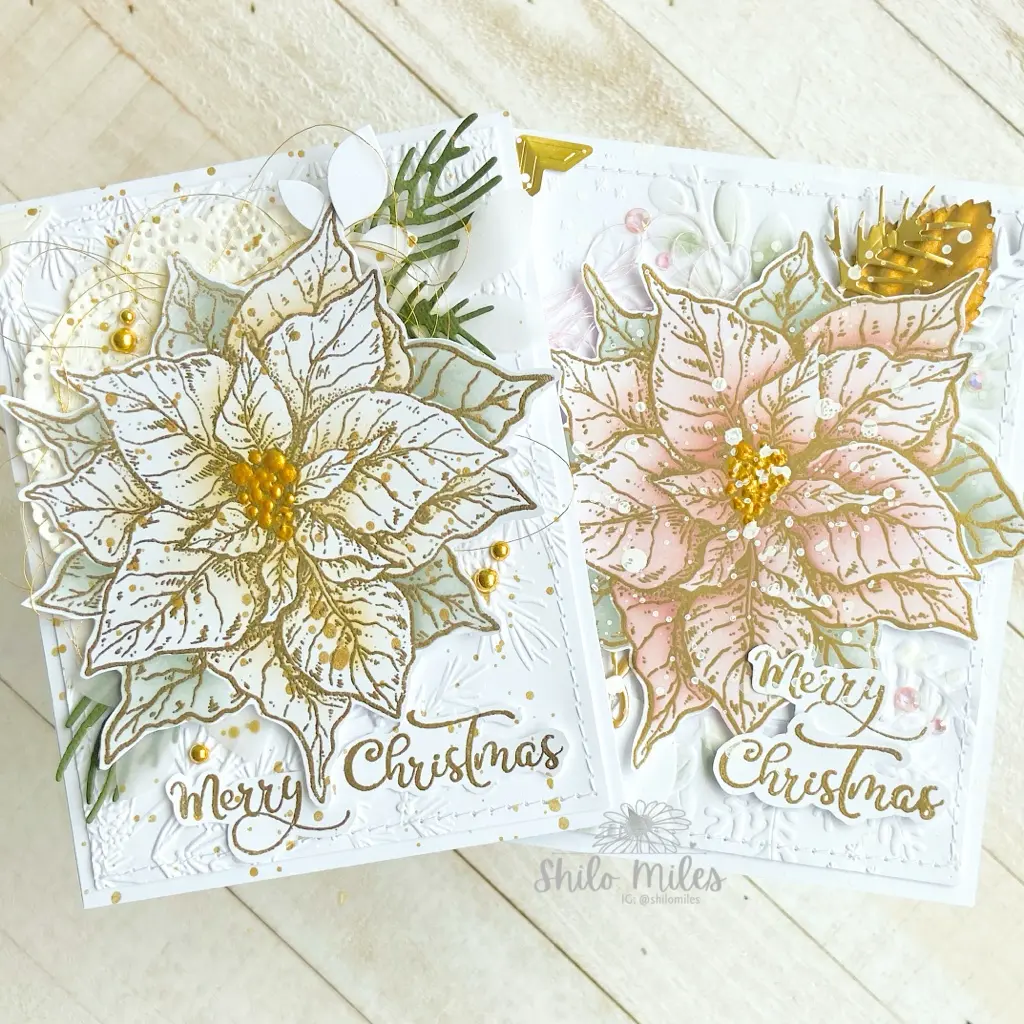 Merry Christmas Poinsettias — photo 1 of 5