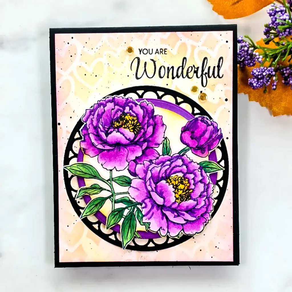 Wonderful Together Floral Card — photo 1 of 1