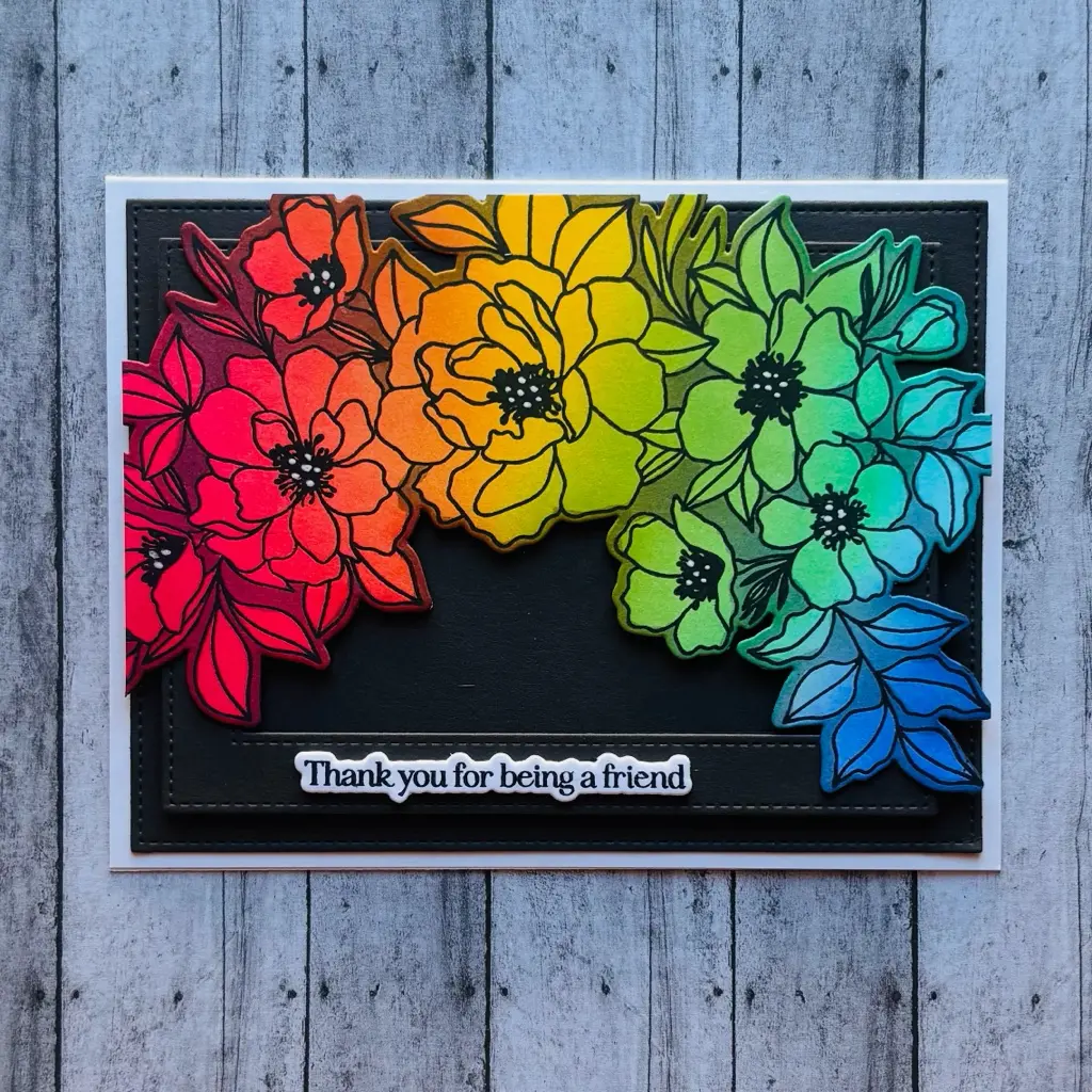 Inspired by Layered Peony Stencil — photo 1 of 1