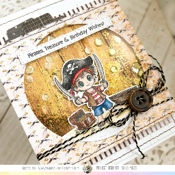 Pirates, Treasure & Birthday Wishes - TWO Cards — photo 2 of 7