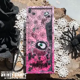 Dizzy Spiders ~ Kinetic Halloween Card