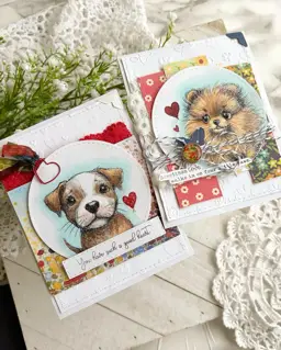 FOUR Dog Cards - TWO Videos — photo 2 of 10