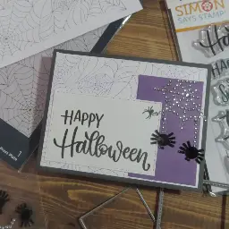 Spooky Spider Halloween Card Inspiration — photo 2 of 2