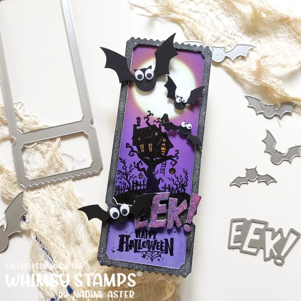 Terrific Ticket Batty Halloween Card — photo 1 of 1