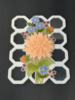 See Through Base w/ Handpicked Dies — photo 2 of 2