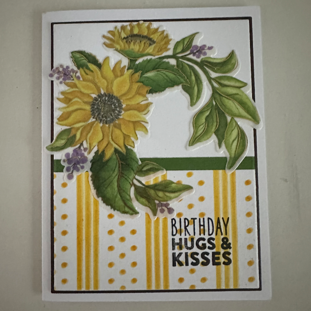 Sunflower Birthday Card — photo 1 of 1