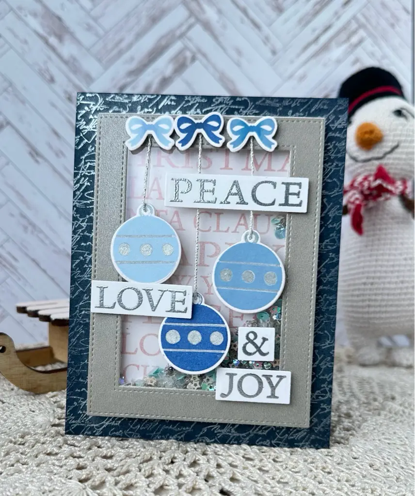 Blue shaker card — photo 1 of 1