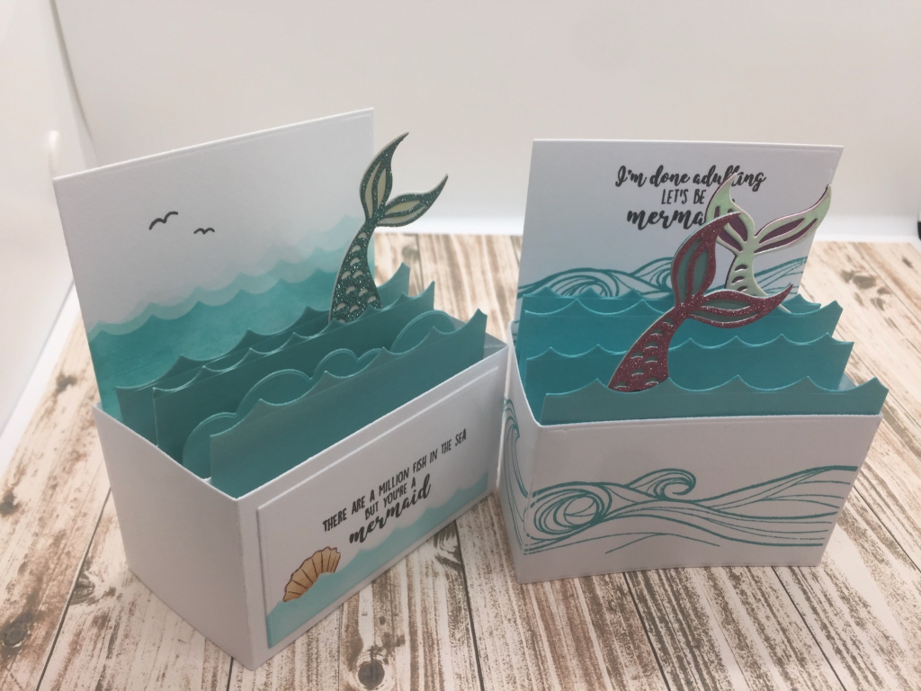 mermaid box cards — photo 1 of 1