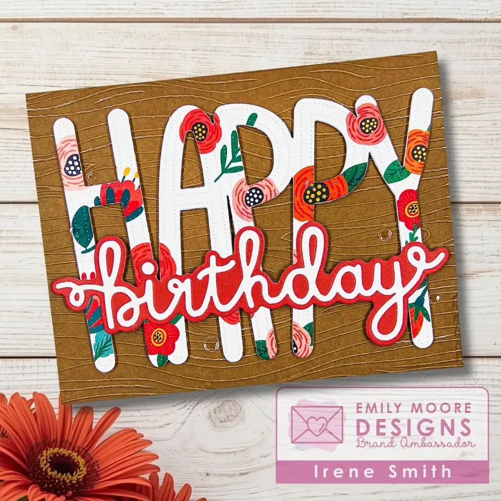 Big & Bold Birthday with Rub-ons - EMD — photo 1 of 3