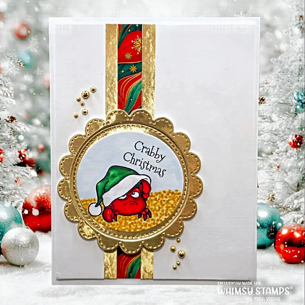 Crabby Christmas card — photo 1 of 1