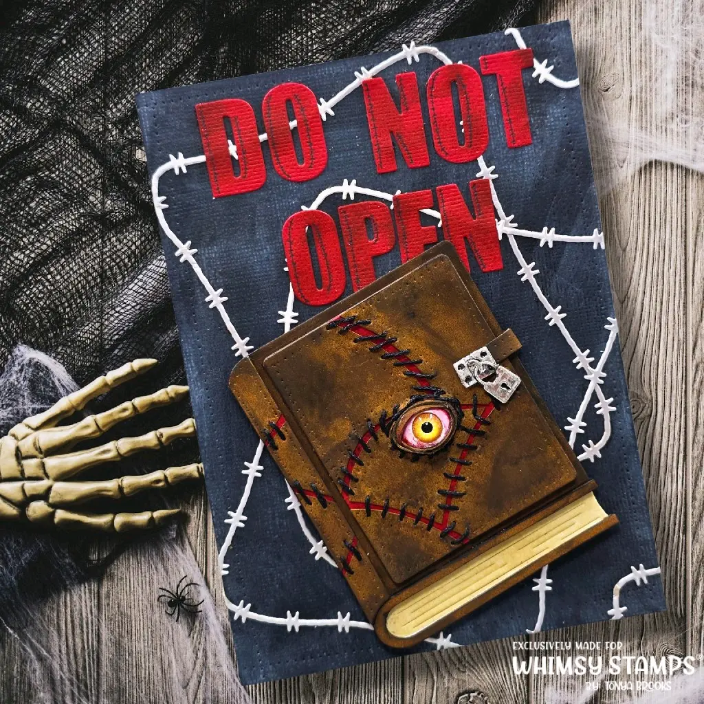 Spooky book card — photo 1 of 3